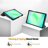 EIDERWOOD Samsung Galaxy Tab A11 Kunstskinn Flipp Deksel med Motiv - Graffiti