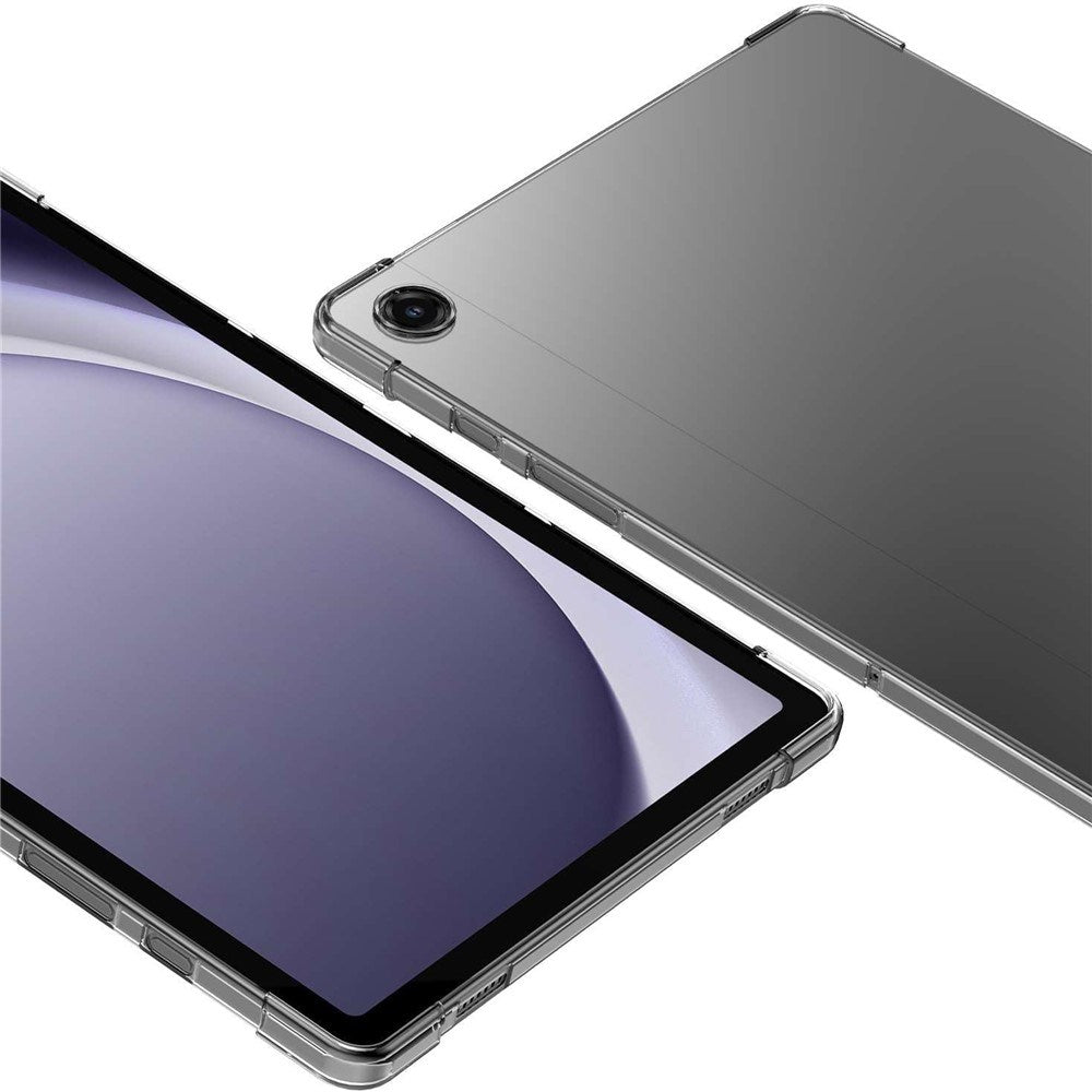 Samsung Galaxy Tab A11+ (Plus) EIDERWOOD Fleksibelt Plast Deksel inkl. Herdet Glassbeskytter - Gjennomsiktig