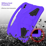 Samsung Galaxy Tab S11 Ultra EIDERWOOD Barnedeksel med Stativfunksjon – Lilla