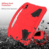 Samsung Galaxy Tab S11 Ultra EIDERWOOD Barnedeksel med Stativfunksjon – Rød