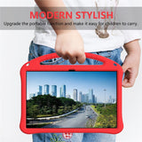 Samsung Galaxy Tab S11 Ultra EIDERWOOD Barnedeksel med Stativfunksjon – Rød