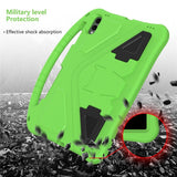 Samsung Galaxy Tab S11 Ultra EIDERWOOD Barnedeksel med Stativfunksjon – Grønn