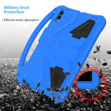 Samsung Galaxy Tab S11 Ultra EIDERWOOD Barnedeksel med Stativfunksjon – Blå