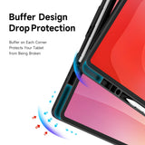Samsung Galaxy Tab S12 Ultra / S11 Ultra DUX DUCIS Origami Hybrid Kunstskinn Flip Deksel - Svart