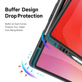 Samsung Galaxy Tab S12 Ultra / S11 Ultra DUX DUCIS Origami Hybrid Kunstskinn Flip Deksel - Grå