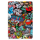 Xiaomi Redmi Pad 2 Pro EIDERWOOD Kunstskinn Flipp Deksel med Motiv - Graffiti