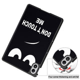 Xiaomi Redmi Pad 2 Pro EIDERWOOD Kunstskinn Flipp Deksel med Motiv - "Don't Touch Me"