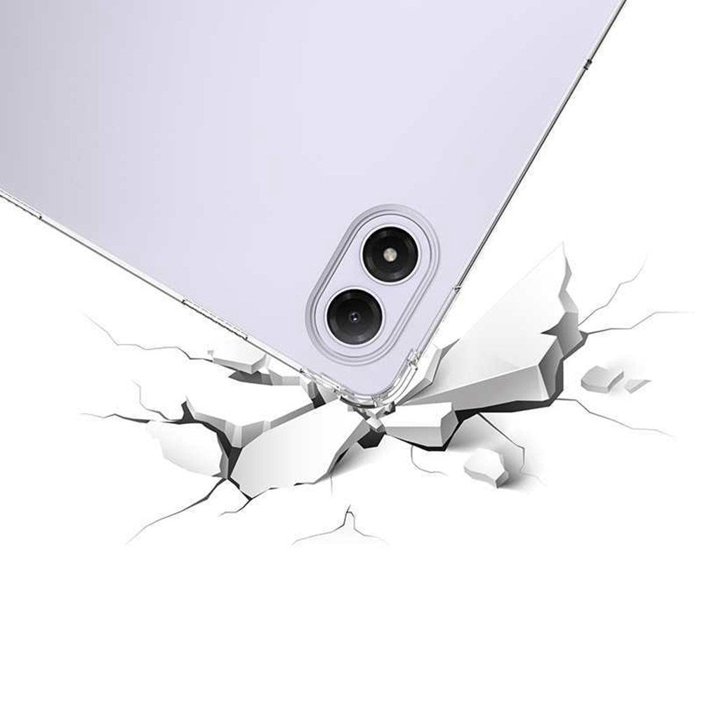 Xiaomi Redmi Pad 2 Pro EIDERWOOD Fleksibelt Plast Deksel m. Forsterkede Hjørner – Gjennomsiktig