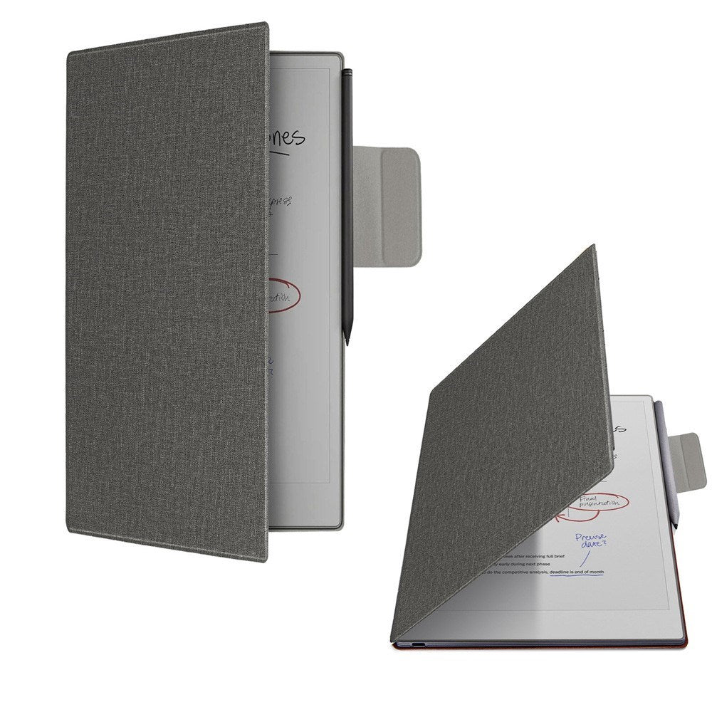 EIDERWOOD ReMarkable Paper Pro Move Magnetisk Kunstskinn Flip Deksel - Svart