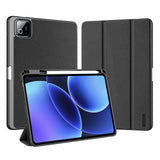 Xiaomi Pad 8 / 8 Pro / 7 / 7 Pro DUX DUCIS Tri-Fold Kunstskinn Flip Deksel - Svart