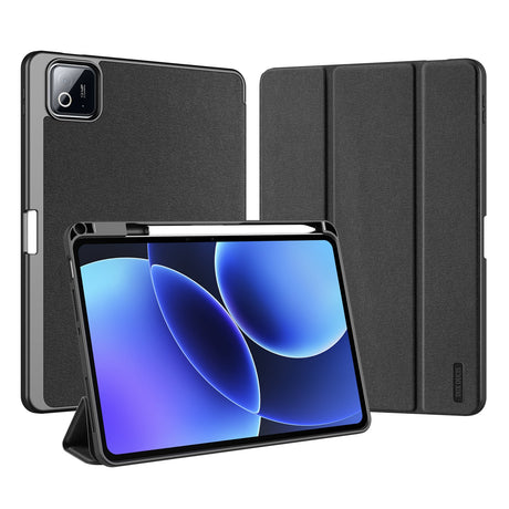 Xiaomi Pad 8 / 8 Pro / 7 / 7 Pro DUX DUCIS Tri-Fold Kunstskinn Flip Deksel - Svart