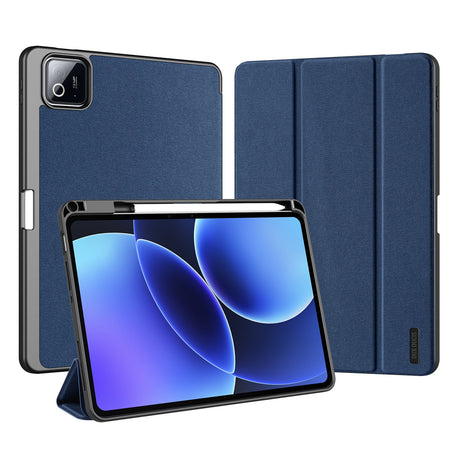 Xiaomi Pad 8 / 8 Pro / 7 / 7 Pro DUX DUCIS Tri-Fold Kunstskinn Flip Deksel - Blå