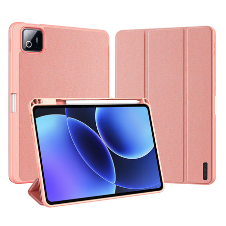 Xiaomi Pad 8 / 8 Pro / 7 / 7 Pro DUX DUCIS Tri-Fold Kunstskinn Flip Deksel - Rosa