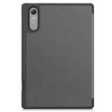 Lenovo Idea Tab Pro (2. Gen.) 13" EIDERWOOD Kunstskinn Flip Deksel m. Stativfunksjon & Pencil Holder - Grå