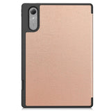 Lenovo Idea Tab Pro (2. Gen.) 13" EIDERWOOD Kunstskinn Flip Deksel m. Stativfunksjon & Pencil Holder - Rose Gold