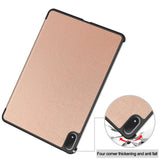 OnePlus Pad 4 EIDERWOOD Flipdeksel i Kunstskinn - Rose Gold