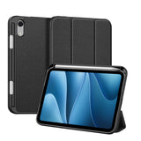 iPad Mini (2026) 8. Gen. DUX DUCIS DOMO Tri-Fold Kunstskinn Flip Deksel - Svart