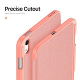 iPad Mini (2026) 8. Gen. DUX DUCIS DOMO Tri-Fold Kunstskinn Flip Deksel - Rosa