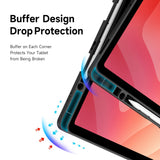 Samsung Galaxy Tab S12+ (Plus) DUX DUCIS Origami Hybrid Kunstskinn Flip Deksel - Svart