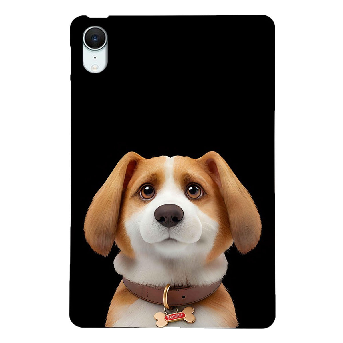 iPad Mini (2026) EIDERWOOD Fleksibelt Plast Deksel - Hund (Beagle-Harrier)