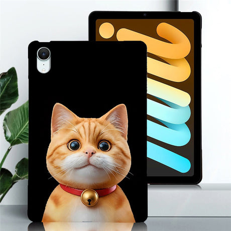 iPad Mini (2026) 8. Gen. EIDERWOOD Fleksibelt Plast Deksel - Katt