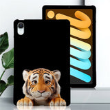 iPad Mini (2026) EIDERWOOD Fleksibelt Plast Deksel - Tiger