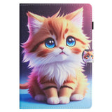iPad Mini (2026) 8. Gen. EIDERWOOD Kunstskinn Flip Deksel m. Kortholder - Katt