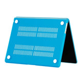 MacBook Air 13" M2/M3/M4 (2022-2025) Matt Plast Deksel – Blå