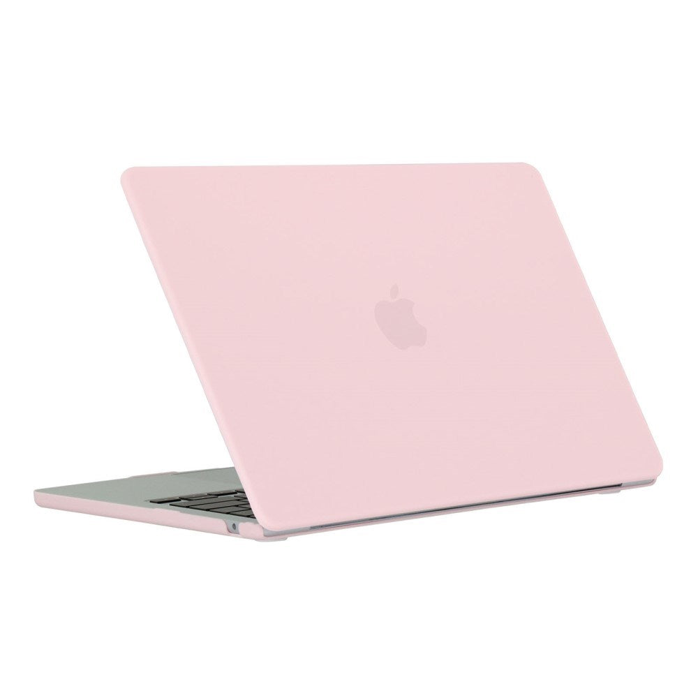 MacBook Air 13" M2/M3/M4 (2022-2025) Matt Plast Deksel – Rosa