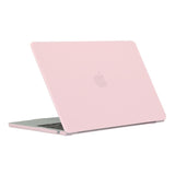 MacBook Air 13" M2/M3/M4 (2022-2025) Matt Plast Deksel – Rosa