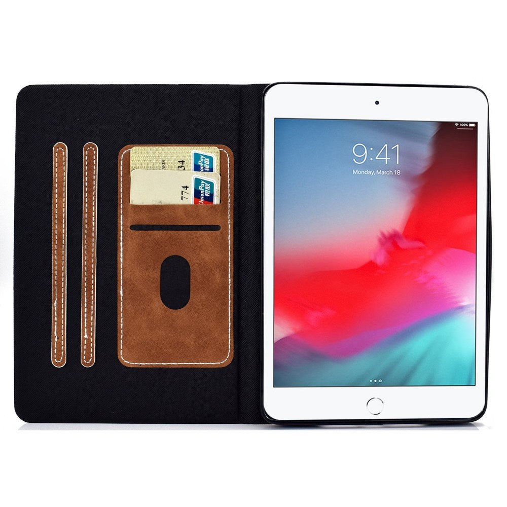 EIDERWOOD iPad Mini 4 / iPad Mini (2019) Flip Deksel med Lommebok - Brun