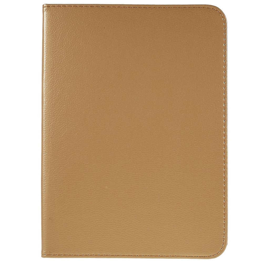 EIDERWOOD iPad 10.9" (2022) Klassisk Skinn Deksel m. 360⁰ Stativfunksjon - Khaki