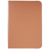 EIDERWOOD iPad 10.9" (2022) Klassisk Skinn Deksel m. 360⁰ Stativfunksjon - Rose Gold