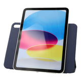 EIDERWOOD iPad 11" (2025) / iPad 10.9" (2024/2022) Magnetisk Tri-Fold Flip Deksel - Mørke Blå