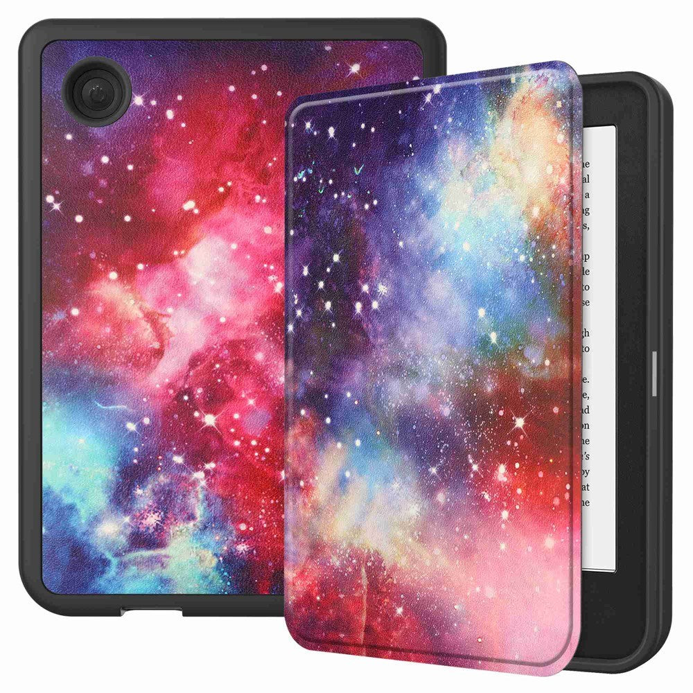 Kobo Clara 2E Kunstskinn Flip Deksel m. Sleep-Funksjon - Galaxy