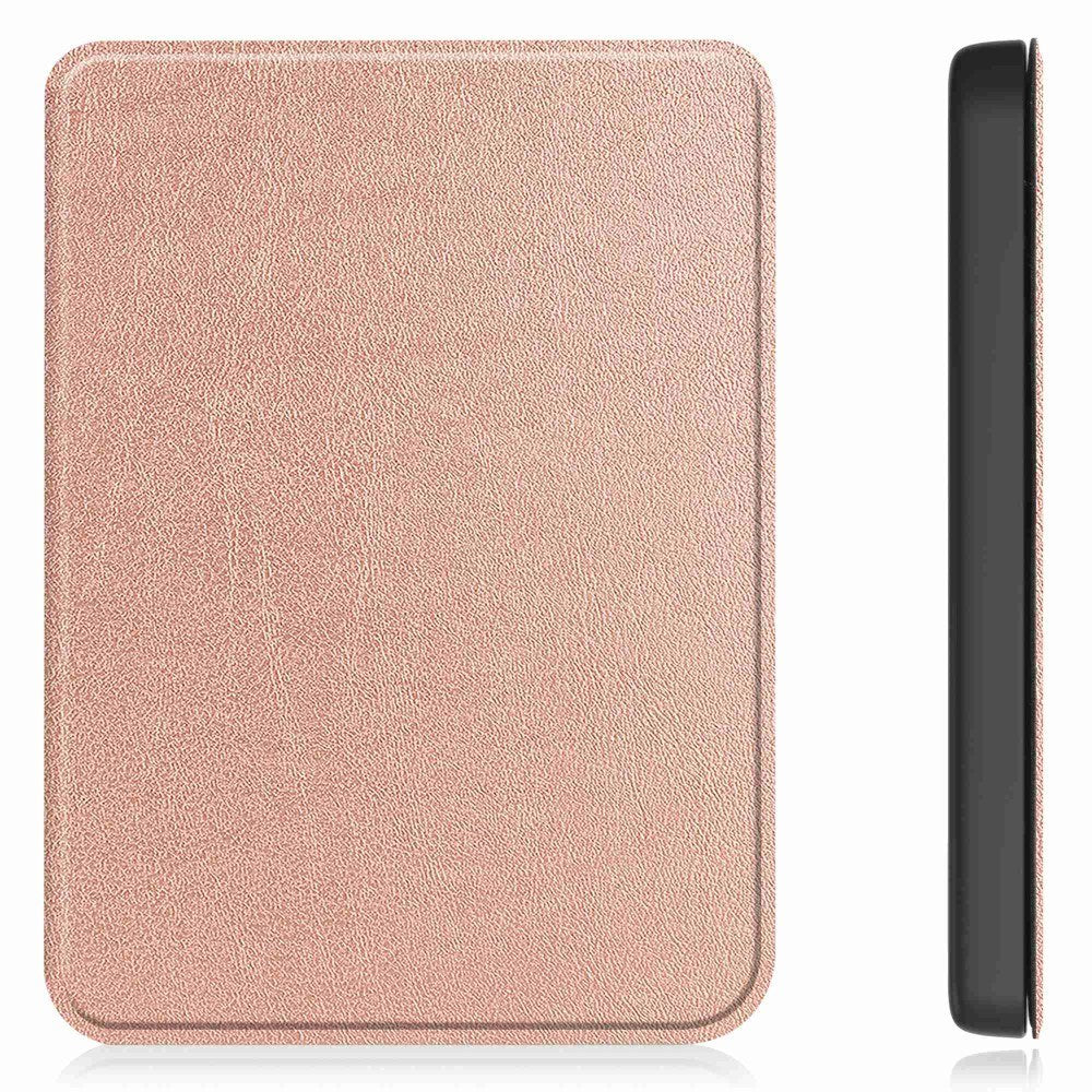 Kobo Clara 2E Kunstskinn Flip Deksel - Rose Gold