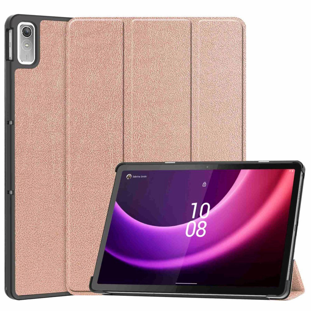 Lenovo Tab P11 Gen. 2 Tri-fold Flip Deksel m. Sleep-Funksjon - Rose Gold