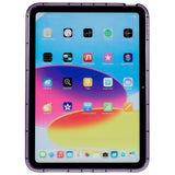 iPad 10.9" (2022) Fleksibelt Bakdeksel - Riller - Lilla