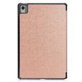 EIDERWOOD Nokia T21 Tri-Fold Kunstskinn Deksel m. Stativfunksjon - Rose Gold