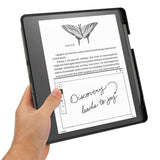 Amazon Kindle Scribe 11th Generation (2022) Origami Kunstskinn Deksel med Penneholder - Svart