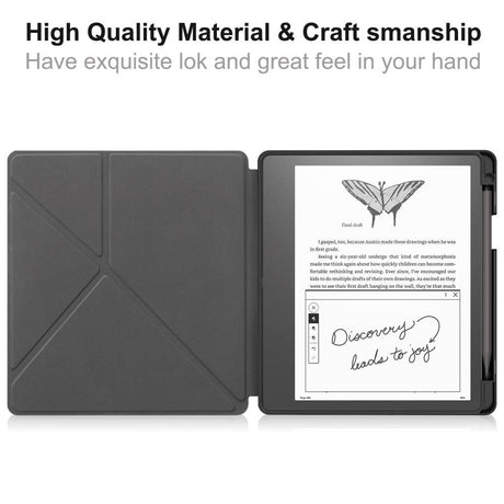 Amazon Kindle Scribe 11th Generation (2022) Origami Skinn Deksel med Penneholder - Galaxy