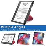 Amazon Kindle Scribe 11th Generation (2022) Origami Skinn Deksel med Penneholder - Galaxy