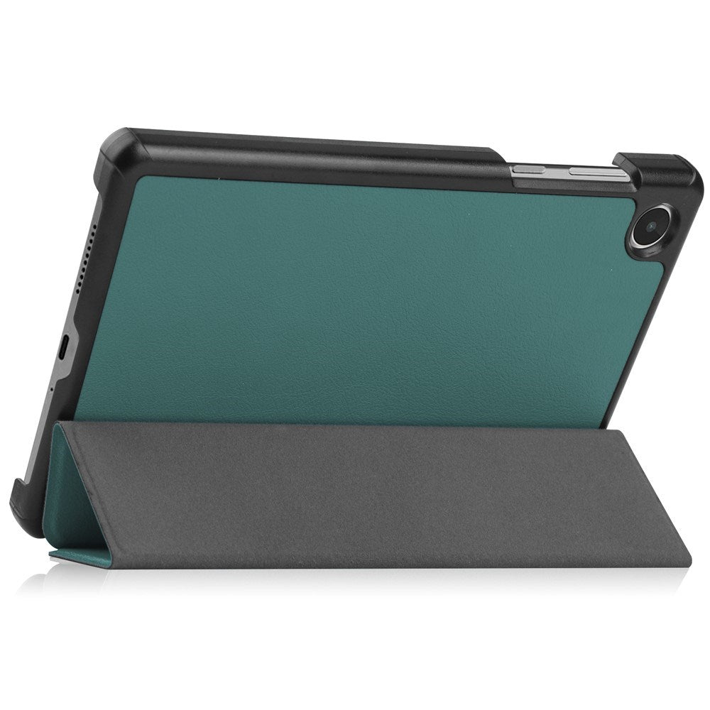 EIDERWOOD Lenovo Tab M8 (4. Gen.) Tri-Fold Kunstskinn Flip Deksel - Grønn