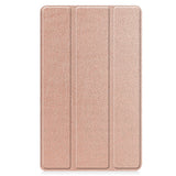 EIDERWOOD Lenovo Tab M8 (4. Gen.) Tri-Fold Kunstskinn Flip Deksel - Rosegull