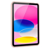 iPad 10.9" (2022) Fleksibelt Plast Deksel - Flettdesign - Rosa