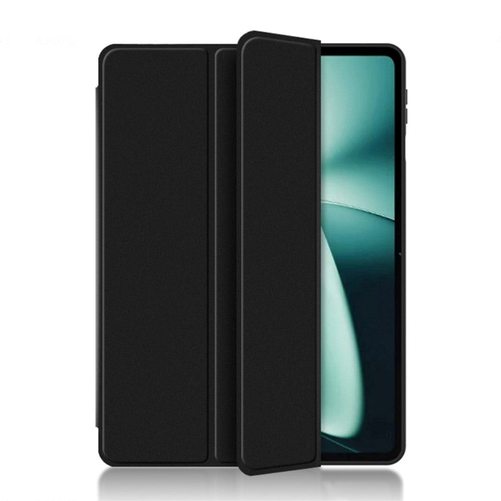 OnePlus Pad / Oppo Pad 2 Tri-Fold Flip Deksel - Svart