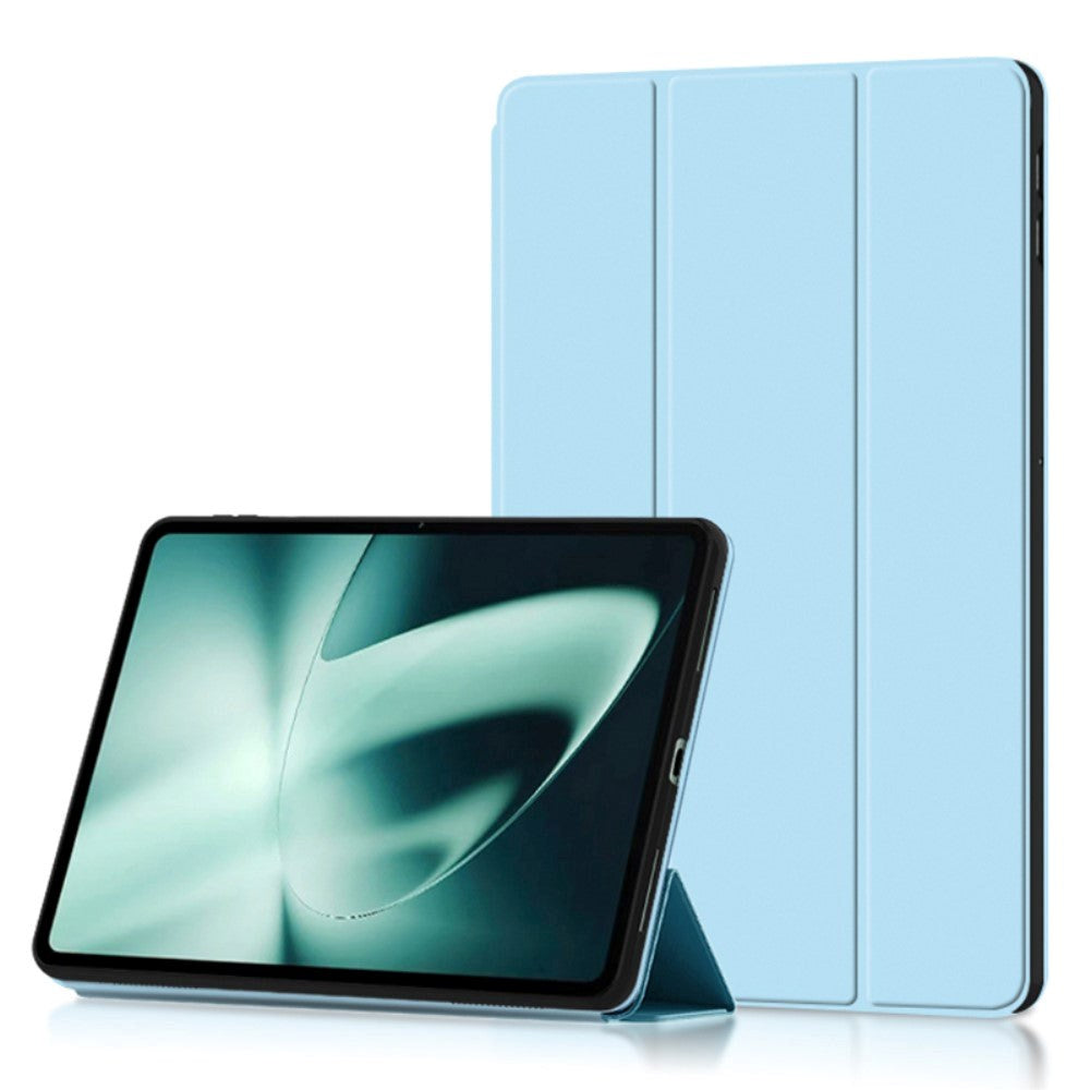 OnePlus Pad / Oppo Pad 2 Tri-Fold Flip Deksel - Blå