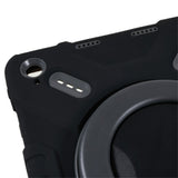 Pepkoo iPad 11" (2025) / 10.9" (2024 / 2022) Barnedeksel med Roterbart Stativ - Svart