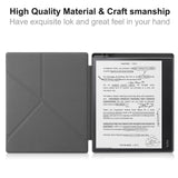 EIDERWOOD Kobo Elipsa 2E Origami Skinn Deksel med Penneholder - Galaxy