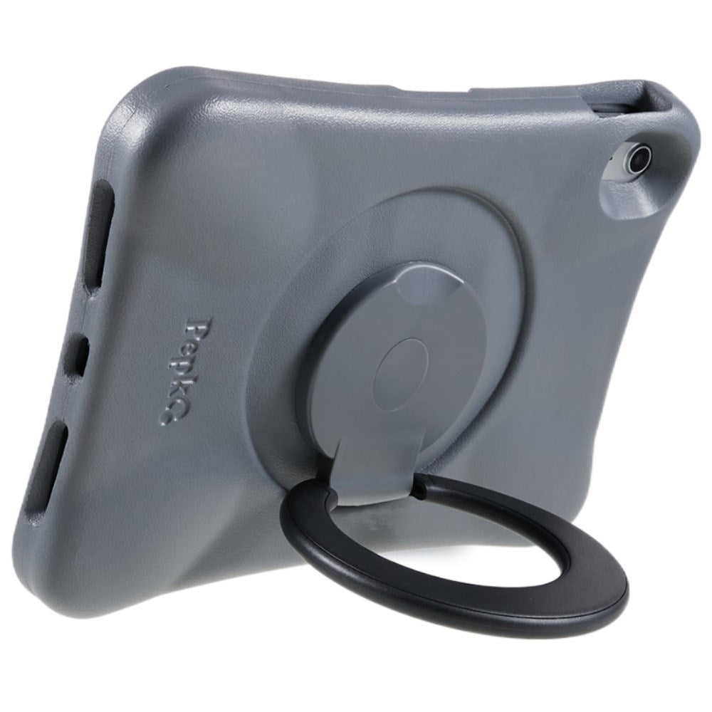 EIDERWOOD iPad 11" (2025) / 10.9" (2024 / 2022) Barnedeksel med Stativfunksjon - Grå / Svart